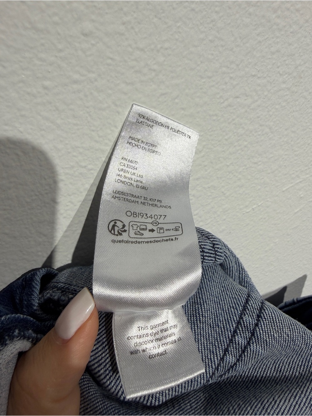 Free People - We The Free Medium Blue High-Rise Flare Jeans, Raw Hem Y2K - Picture 7 of 7